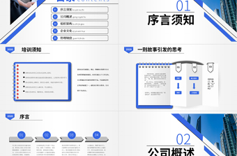 原创2020公司招聘新员工入职培训ppt培训手册模板-版权可商用