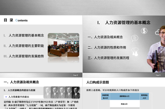 人力资源管理培训PPT模板