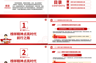 2025观看《榜样9》专题节目感悟PPT模板