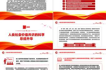 全人类共同价值PPT科学把握全人类共同价值的丰富内涵和现实指导意义课件