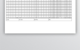 标准工资表模板Excel表