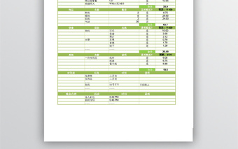 假日晚会安排表excel模板